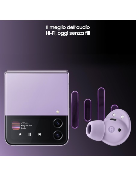 Samsung Galaxy Buds2 Pro Auricolari Bluetooth White Batteria 500 mAh