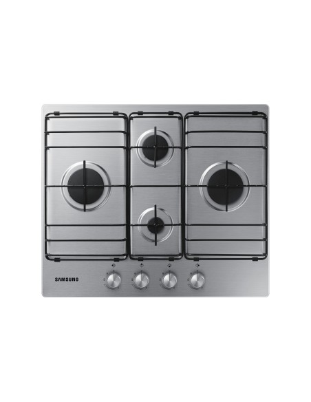 Samsung NA64H3110BS Acciaio inossidabile Da incasso 60 cm Gas 4 Fornello(i)