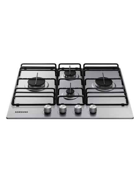 Samsung NA64H3110BS Acciaio inossidabile Da incasso 60 cm Gas 4 Fornello(i)