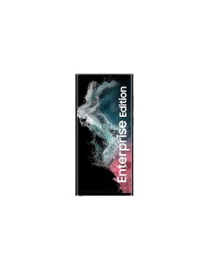 Samsung Galaxy S22 Ultra Enterprise Edition SM-S908BZKDEEE smartphone 17,3 cm (6.8") Doppia SIM 5G USB tipo-C 8 GB 128 GB 5000