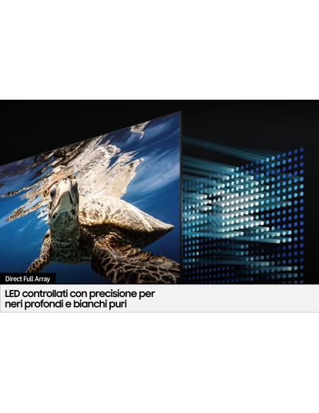 Samsung Series 8 TV QLED 4K 50” QE50Q80B Smart TV Wi-Fi Carbon Silver 2022, Processore Quantum 4K, Quantum HDR, Contrasti