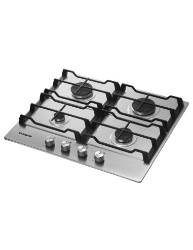 Samsung NA64H3010AS Acciaio inossidabile Da incasso Gas 4 Fornello(i)