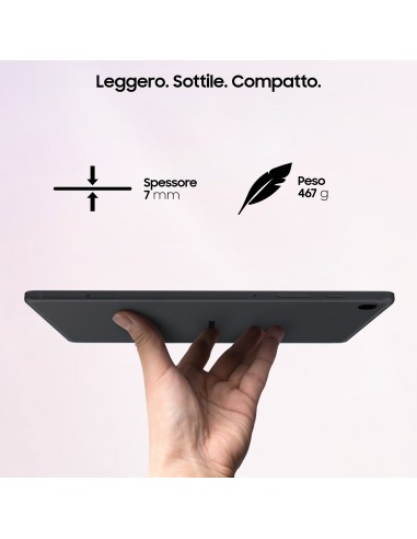 Samsung Galaxy Tab S6 Lite (2022) Tablet Android 10.4 Pollici LTE RAM 4 GB, 64 GB espandibili Tablet Android 12 Oxford Gray