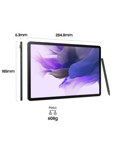 Samsung Galaxy Tab S7 FE Tablet Android 12,4 Pollici Wifi RAM 4 GB 64 GB Tablet Android 11 Black