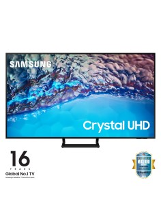 Samsung Series 8 TV Crystal UHD 4K 55” UE55BU8570 Smart TV Wi-Fi Black 2022, Ultra sottile, Colori reali, Gaming mode, Suono 2