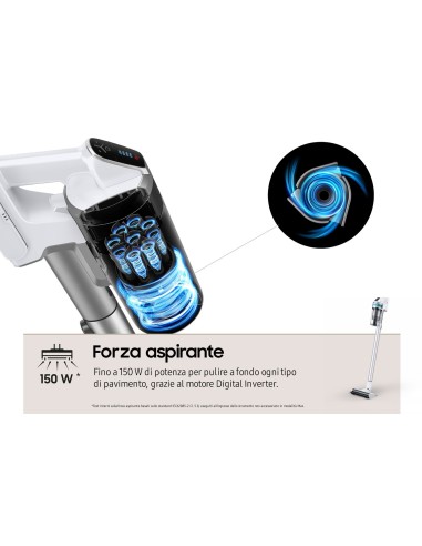 Samsung Scopa Elettrica Ricaricabile JetTM 70 Turbo VS15T7031R1 ET