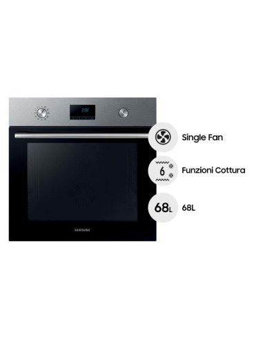 Samsung NV68A1110BS 68 L A Acciaio inossidabile