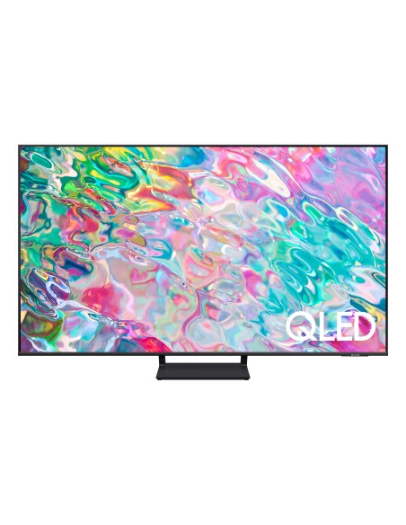 Samsung Series 7 TV QLED 4K 55” QE55Q70B Smart TV Wi-Fi Titan Gray 2022, Processore Quantum 4K, Retroilluminazione LED, Gaming