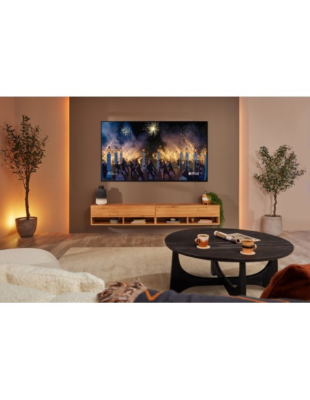 Samsung TV Neo QLED 4K 65” QE65QN90B Smart TV Wi-Fi Titan Black 2022, Mini LED, Processore Neo Quantum 4K, Quantum HDR, Gaming