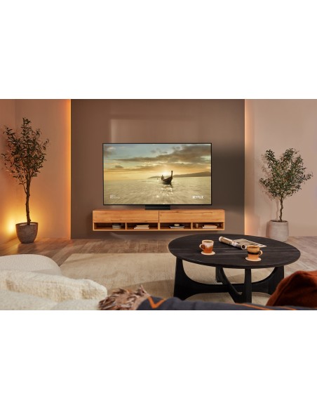 Samsung TV Neo QLED 4K 65” QE65QN90B Smart TV Wi-Fi Titan Black 2022, Mini LED, Processore Neo Quantum 4K, Quantum HDR, Gaming