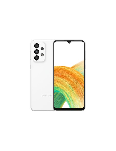 Samsung Galaxy A33 5G Display 6.4” FHD+ Super AMOLED Doppia SIM Android 12, RAM 6 GB, 128 GB, 5.000 mAh, Awesome White