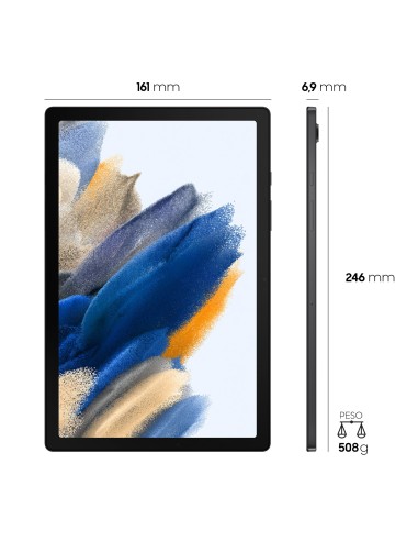Samsung Galaxy Tab A8 10.5" Wifi, Android 11, RAM 4 GB, 64 GB, Gray