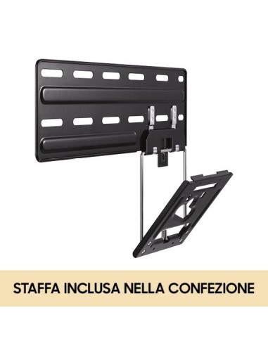 Samsung The Frame TV 4K 85” 85LS03B Smart TV Wi-Fi Black 2022, Processore 4K, Cornice personalizzabile, Display anti-riflesso,