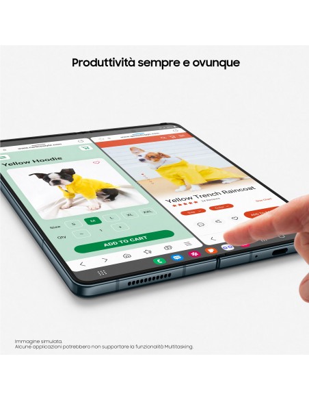 Samsung Galaxy Z Fold4 256GB Gray Green RAM 12GB Display 6,2" 7,6" Dynamic AMOLED 2X