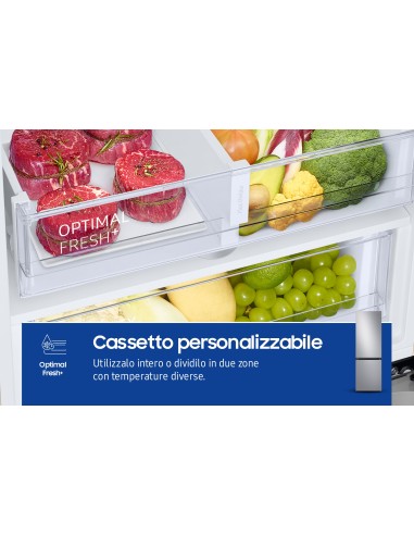 Samsung RB34T603ESA frigorifero con congelatore Libera installazione 340 L E Argento