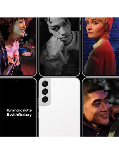 Samsung Galaxy S22 5G Display 6.1'' Dynamic AMOLED 2X, 4 fotocamere, RAM 8 GB, 256 GB, 3.700mAh, Phantom White