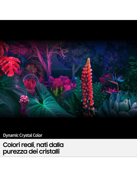 Samsung Series 8 TV Crystal UHD 4K 75” UE75BU8570 Smart TV Wi-Fi Black 2022, Ultra sottile, Colori reali, Gaming mode, Suono