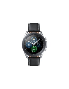 Samsung Galaxy Watch3 Smartwatch Bluetooth, cassa 45mm acciaio, cinturino pelle, Saturimetro, Rilevamento cadute, Monitoraggio