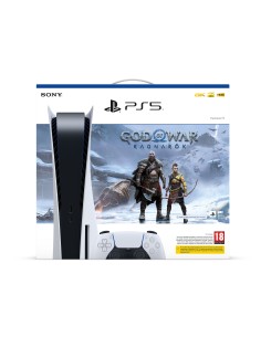 Sony PlayStation 5 Standard + God of War Ragnarök 825 GB Wi-Fi Nero, Bianco 2
