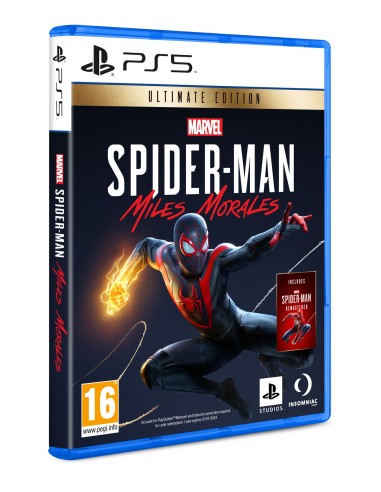 Sony Marvel’s Spider-Man  Miles Morales Ultimate Edition Tedesca, Inglese, ITA PlayStation 5