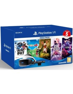 Sony PS VR – Mega Pack v3 Occhiali immersivi FPV 610 g Nero, Bianco