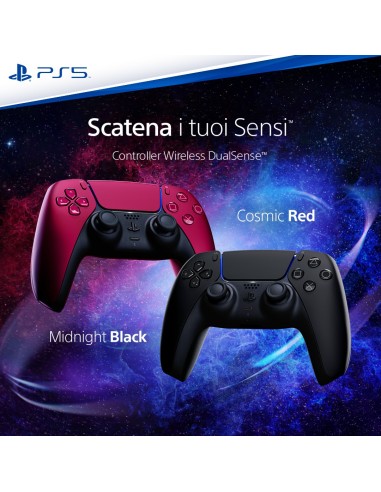 Sony DualSense Nero, Rosso Bluetooth USB Gamepad Analogico Digitale PlayStation 5