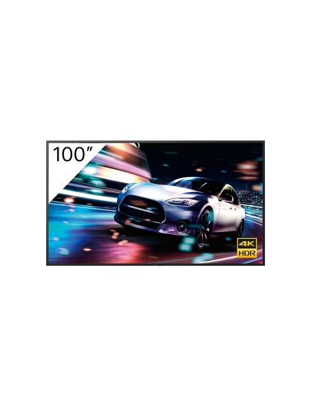 Sony FW-100BZ40J visualizzatore di messaggi Pannello piatto per segnaletica digitale 2,54 m (100") VA Wi-Fi 600 cd m² 4K Ultra