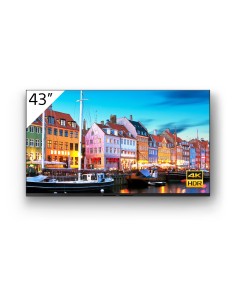 Sony FW-43BZ35J visualizzatore di messaggi Pannello piatto per segnaletica digitale 109,2 cm (43") VA Wi-Fi 560 cd m² 4K Ultra