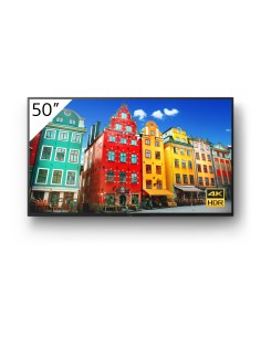 Sony FW-50BZ30J visualizzatore di messaggi Pannello piatto per segnaletica digitale 127 cm (50") VA Wi-Fi 440 cd m² 4K Ultra HD