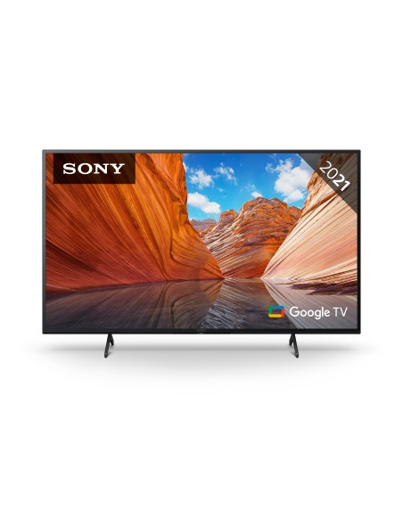 Sony BRAVIA KD55X81J - Smart Tv 55 pollici, 4k Ultra HD LED, HDR, con Google TV (Nero, modello 2021)