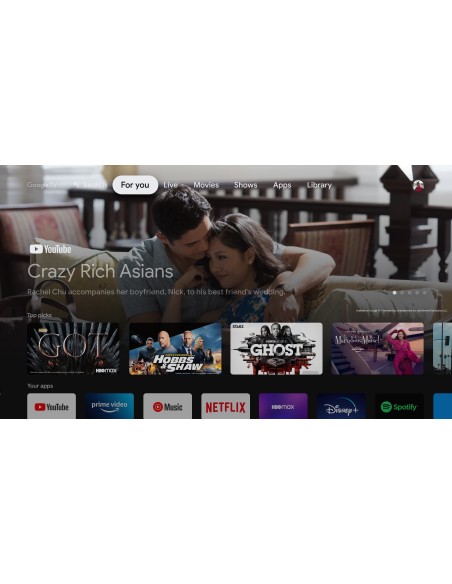 Sony BRAVIA KD55X81J - Smart Tv 55 pollici, 4k Ultra HD LED, HDR, con Google TV (Nero, modello 2021)