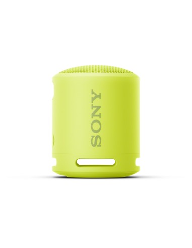 Sony SRS-XB13 - Speaker Bluetooth® portatile, resistente con EXTRA BASS™, Giallo Limone