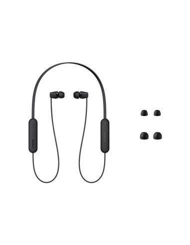 Sony WI-C100 Auricolare Wireless In-ear Musica e Chiamate Bluetooth Nero