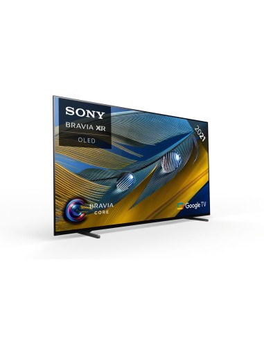 Sony BRAVIA XR-55A80J - Smart TV OLED 55 pollici, 4K ultra HD, HDR, con Google TV, Perfect for PlayStation™ 5 (Nero, Modello