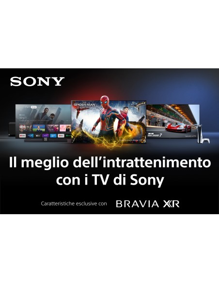 Sony XR-65X90K – 65”- BRAVIA XR™ - Full Array LED – 4K Ultra HD – High Dynamic Range (HDR) – Smart TV (Google TV) – Modello 2022
