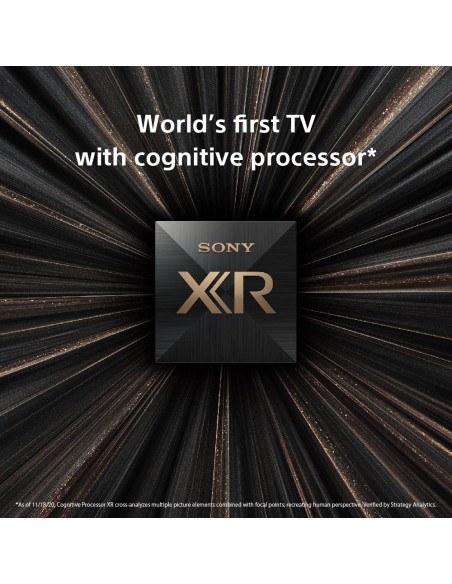 Sony BRAVIA Full Array LED 4K XR-65X95J - Smart TV 65 pollici, 4K Ultra HD LED, HDR, con Google TV (Nero, Modello 2021)