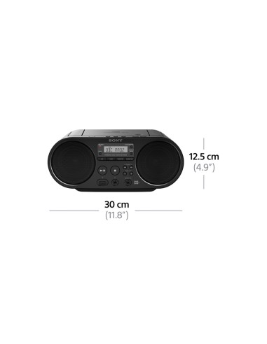 Sony ZS-PS55B BOOMBOX RADIO DAB CD USB