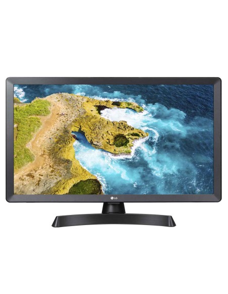 LG 24TQ510S Monitor TV 24" smart webOS 22 Wi-Fi NOVITÀ 2022 Nero