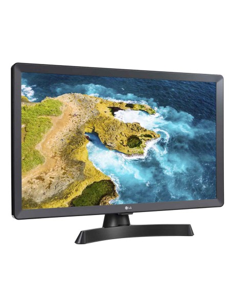 LG 24TQ510S Monitor TV 24" smart webOS 22 Wi-Fi NOVITÀ 2022 Nero