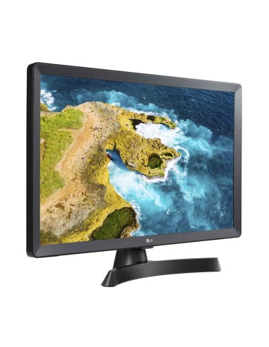 LG 24TQ510S Monitor TV 24" smart webOS 22 Wi-Fi NOVITÀ 2022 Nero