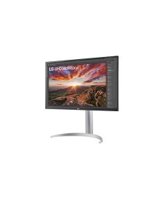 LG 27UP850N-W LED display 68,6 cm (27") 3840 x 2160 Pixel 4K Ultra HD Argento, Nero 2