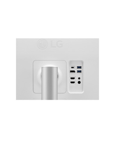 LG 27UP850N-W LED display 68,6 cm (27") 3840 x 2160 Pixel 4K Ultra HD Argento, Nero