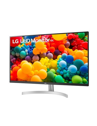 LG 32UN500-W 80 cm (31.5") 3840 x 2160 Pixel 4K Ultra HD Nero, Argento, Bianco