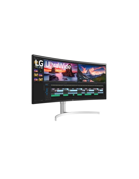 LG 38WN95C-W 88,9 cm (35") 3840 x 1600 Pixel UltraWide Quad HD Nero, Argento, Bianco