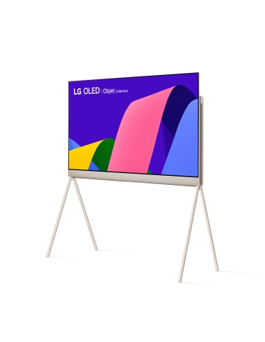 LG OLED Objet Collection Objet 4K 42'' Serie Posé 42LX1Q6LA Smart TV Stand a cavalletto NOVITÀ 2022