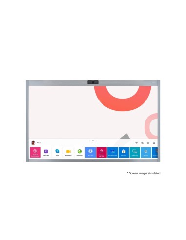 LG 55CT5WJ-B visualizzatore di messaggi Pannello piatto interattivo 139,7 cm (55") IPS Wi-Fi 450 cd m² 4K Ultra HD Argento
