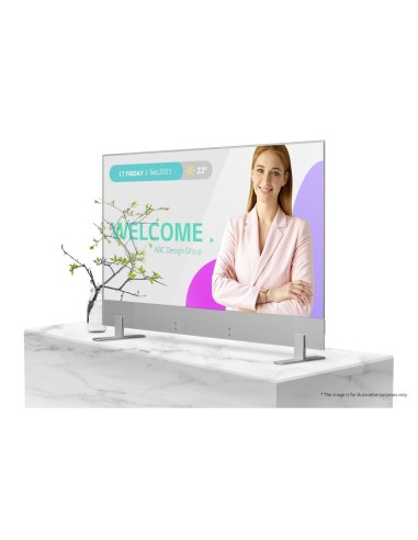 LG 55EW5G-A visualizzatore di messaggi Pannello piatto per segnaletica digitale 139,7 cm (55") OLED 400 cd m² Full HD Grigio