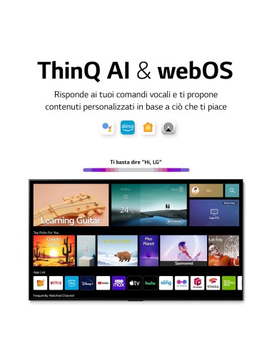 LG NanoCell 65'' Serie NANO82 65NANO826QB 4K Smart TV NOVITÀ 2022