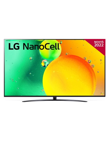 LG NanoCell 86'' Serie NANO76 86NANO766QA 4K Smart TV NOVITÀ 2022