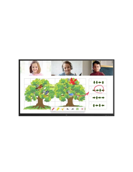 LG 86TR3PJ-B Pannello piatto per segnaletica digitale 2,18 m (86") LED Wi-Fi 390 cd m² UHD+ Nero Touch screen Android 8.0 16 7